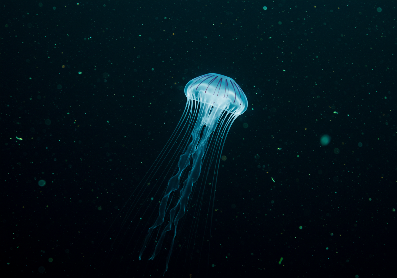 Jellyfish Don’t Have Brains — But They Can Glow