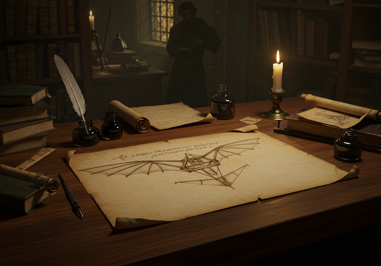 The Manuscript That Predicted Flight